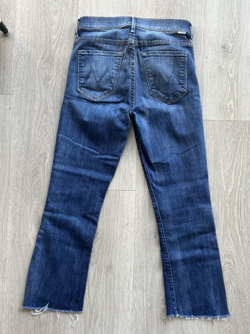 Mother "Insider Crop Step Fray" Rough Enough, Women's Jeans Size 26